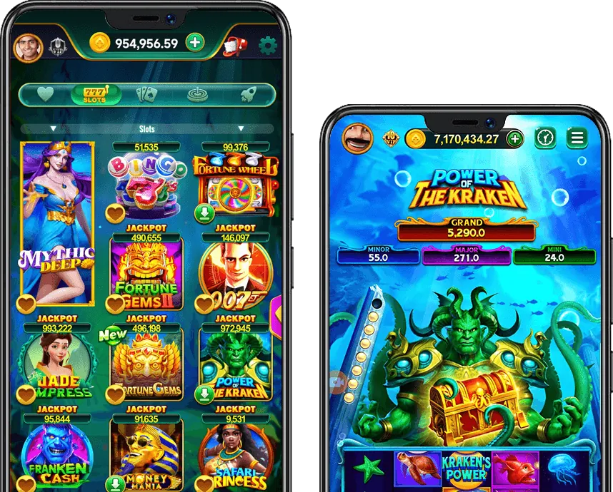 Bàn Blackjack với các lá bài được chia